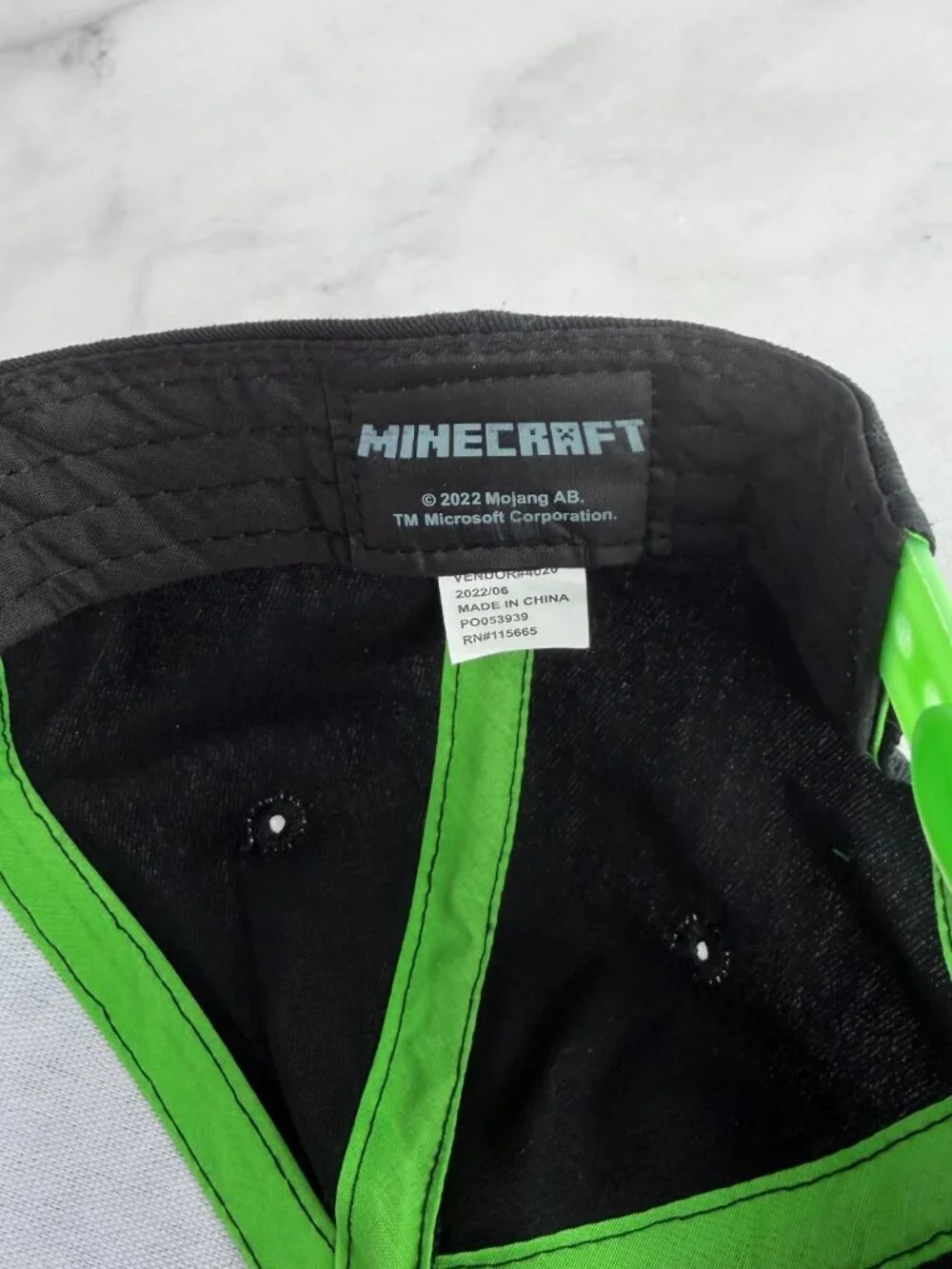 NWOT Minecraft Boys Boom Hat